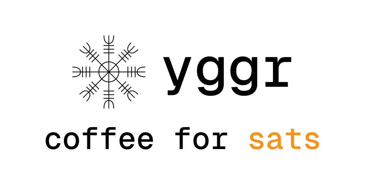 yggr — coffee for sats